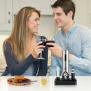 6-in-1 Electric Wine Bottle Opener Set with Foil Cutter by LJGDeals