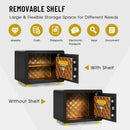 1.0 cu ft Fireproof Waterproof Electronic Safe Box with Digital Keypad and Key by LJGDeals