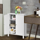 2-Door Bathroom Floor Storage Cabinet Space Saver Organizer by LJGDeals