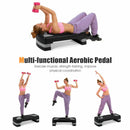 31 Inch Adjustable Exercise Aerobic Stepper with Non-Slip Pads-Gray by LJGDeals