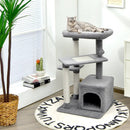 Cat Tree with Perch and Hanging Ball for Indoor Activity Play and Rest by LJGDeals
