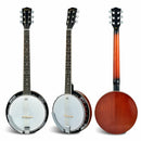 39 Inch Sonart Full Size 6 string 24 Bracket Professional Banjo Instrument with Open Back by LJGDeals