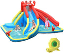 Inflatable Water Slide Bounce House with Water Cannon and 950W Blower by LJGDeals