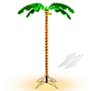 5 Feet LED Pre-lit Palm Tree Decor with Light Rope by LJGDeals