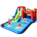 Inflatable Water Slide with Ocean Balls for Kids without Blower by LJGDeals