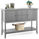 Wooden Sideboard Buffet Console Table with Drawers and Storage by LJGDeals