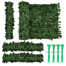 Artificial Ivy Privacy Fence Screen 118 x 39 Inch (4 Pieces) by LJGDeals