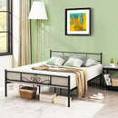 Twin/Full/Queen Size Metal Bed Frame with Headboard and Footboard by LJGDeals