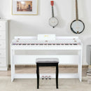 88 Key Full Size Electric Piano Keyboard with Stand 3 Pedals MIDI Function by LJGDeals