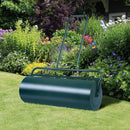24 x 13 Inch Tow Lawn Roller Water Filled Metal Push Roller by LJGDeals