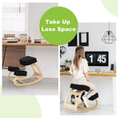 Ergonomic Kneeling Chair Rocking Office Desk Stool Upright Posture by LJGDeals