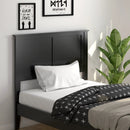 Solid Wood Flat Panel Headboard for Twin-size Bed by LJGDeals