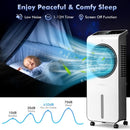 3-in-1 Evaporative Air Cooler with 12H Timer Remote-White by LJGDeals