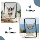 Hanging Padded Hammock Chair with Stand and Heavy Duty Steel by LJGDeals