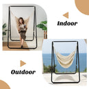 Hanging Padded Hammock Chair with Stand and Heavy Duty Steel by LJGDeals