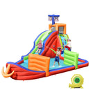 6-in-1 Pirate Ship Waterslide Kid Inflatable Castle with Water Guns and 735W Blower by LJGDeals
