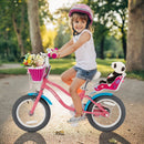 16 Inch Kids Bike with Training Wheels and Storage Basket by LJGDeals
