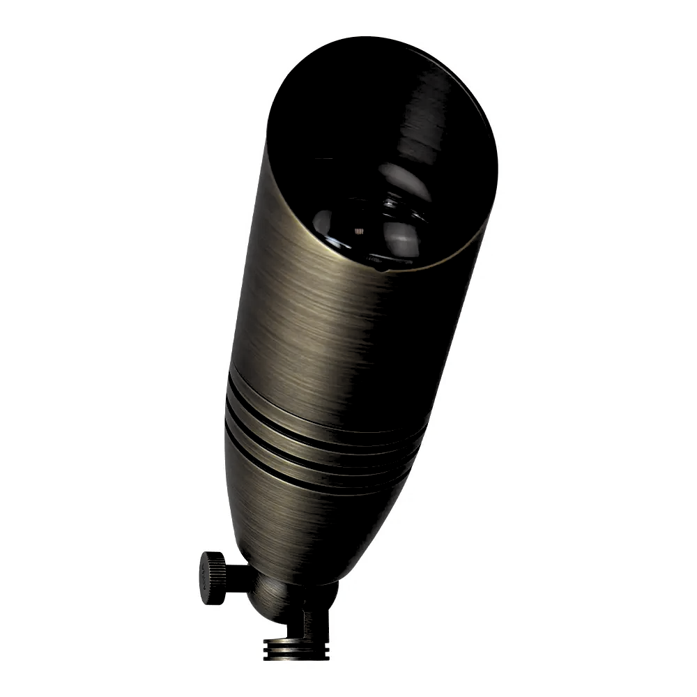 SPB06 Cast Brass 12V Low Voltage LED Outdoor Landscape Spotlight, photo 3 of 25