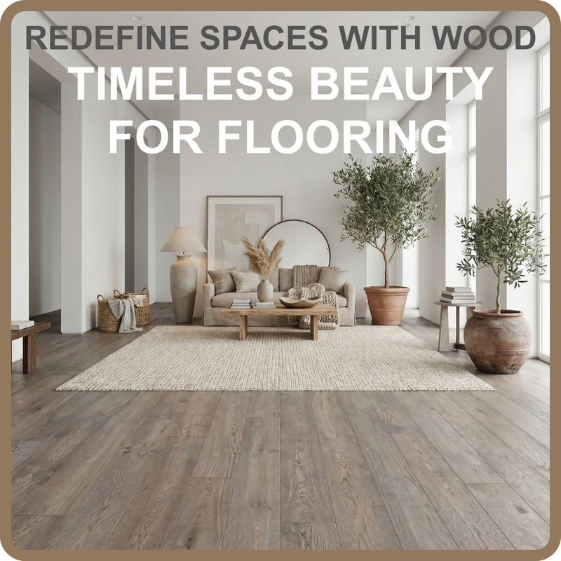 Redefine spaces with wood
