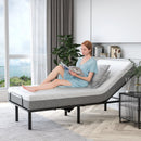 3D Bed Mattress Gel Memory Foam Convoluted Foam for Adjustable Bed by LJGDeals