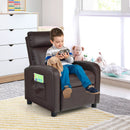 Ergonomic PU Leather Kids Recliner Lounge Sofa for 3-12 Age Group by LJGDeals