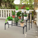 Outdoor 3 Tier Metal Plant Stand with Heavy Duty Rack for Multiple Use by LJGDeals