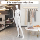5.8 ft Full Body Female Mannequin Egghead Manikin with Metal Stand by LJGDeals