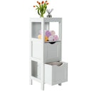 Freestanding Storage Cabinet with 2 Removable Drawers for Bathroom by LJGDeals