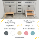 1-Step Wooden Stool for Kids by Ocodile.com