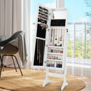 Standing Jewelry Cabinet with Full Length Mirror by LJGDeals