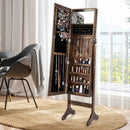 Standing Jewelry Cabinet with Full Length Mirror by LJGDeals