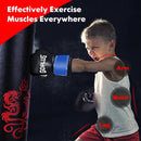 5 Pieces 40Lbs Filled Punching Boxing Set with Jump Rope and Gloves by LJGDeals