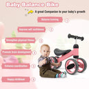 4 Wheels Baby Balance Bike Toy by LJGDeals