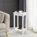 Set of 2 Versatile 2-Tier End Table with Storage Shelf by LJGDeals