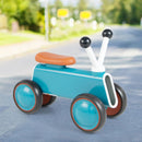 4 Wheels Baby Balance Bike without Pedal-Blue by LJGDeals