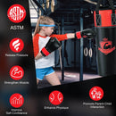 11 Pounds Kids Hanging Punching Bag Set with Punching Gloves-Black by LJGDeals