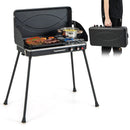 2-in-1 Gas Camping Grill and Stove with by LJGDeals
