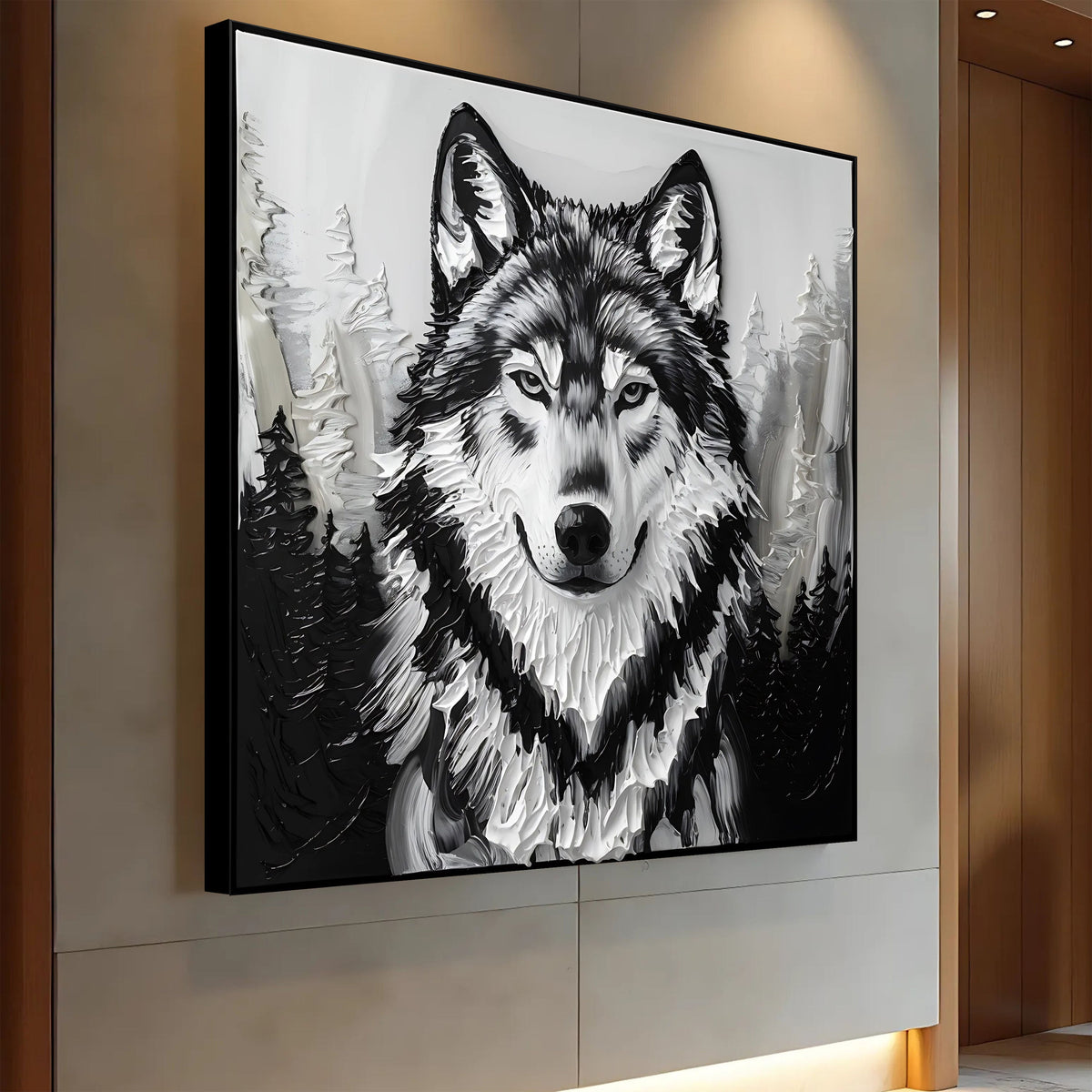 3D Wolf Wall Art IV, photo 4 of 10