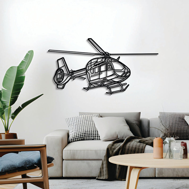 H145M LUH SOF Angle Metal Aircraft Wall Art - NCP0571