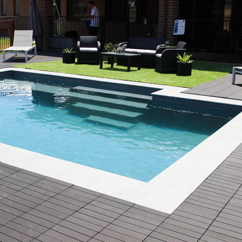 <b>Deck Tiles</b> - Premium WPC Interlocking | DECKO (11.8"/11.8"/0.8") - <b>choose the color</b> - (One Piece)