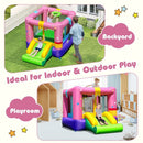 Inflatable Bounce House with Jumping Area for Indoor Outdoor Party by LJGDeals