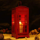 12''High Decorative CandleTelephone Booth Lantern by JHY DESIGN