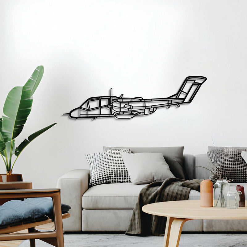 OV-10 Bronco Metal Aircraft Wall Art - NCP0591