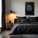 Matthew 21:22 - Pray Believe Receive Faith Sign III