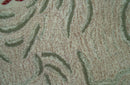 Hand Tufted Beige Animal Tiger 2x3 Wool Area Rug