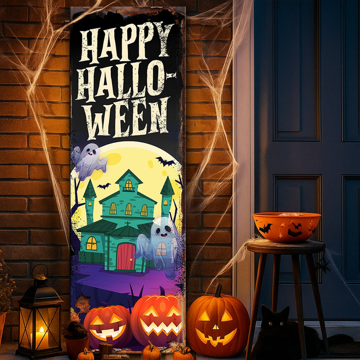 Halloween Welcome Sign, photo 3 of 9