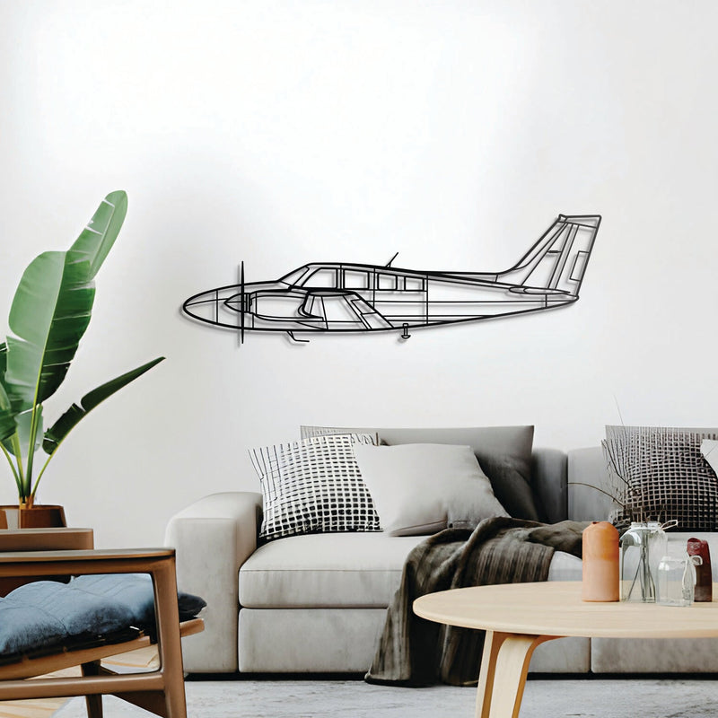 Baron G58 Metal Aircraft Wall Art - NCP0466