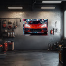 Car light up sign, Car neon light sign, Car wall art lighted, Car led wall decor, Car led sign, Garage neon sign, Neon painting art For Man - UvCar14