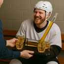 Ice Hockey Wine & Whiskey Decanter Set, 750ml