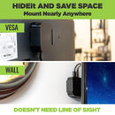 HIDEit ATV4K | 1st + 2nd Gen Apple TV 4K Wall Mount by HIDEit Mounts